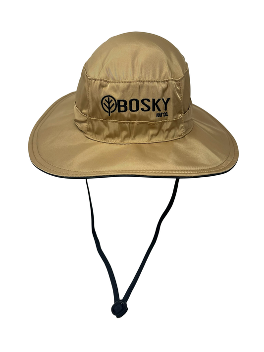 Dark Tan Outdoorsmen Fishing Bucket Hat - Waterproof & Floating!