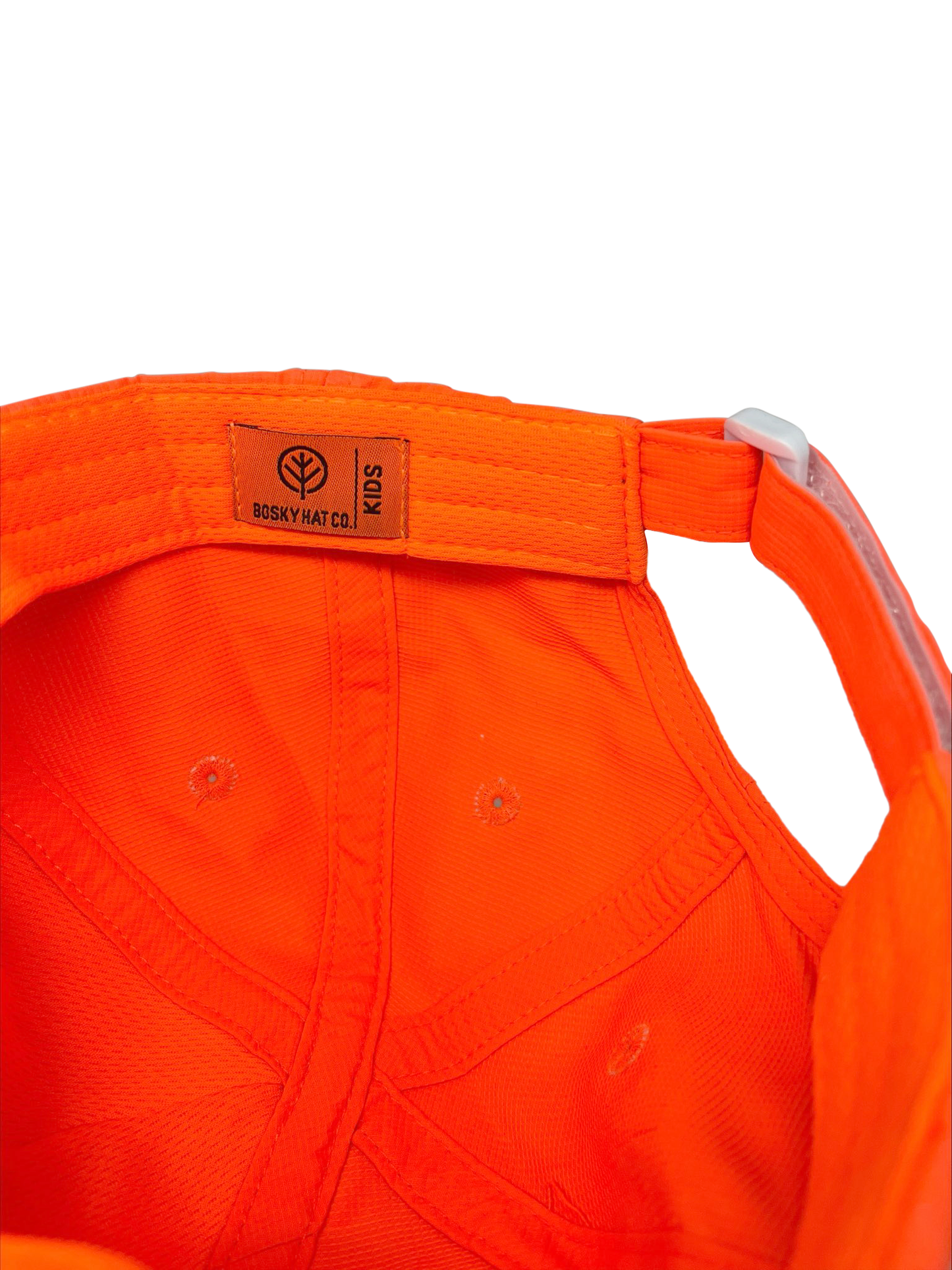 Kids Water Proof Safety Hat Neon Orange