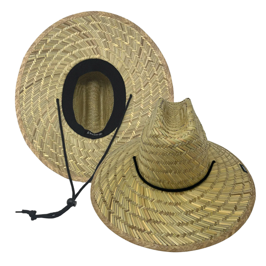 Premium Just Straw Lifeguard Beach Hat