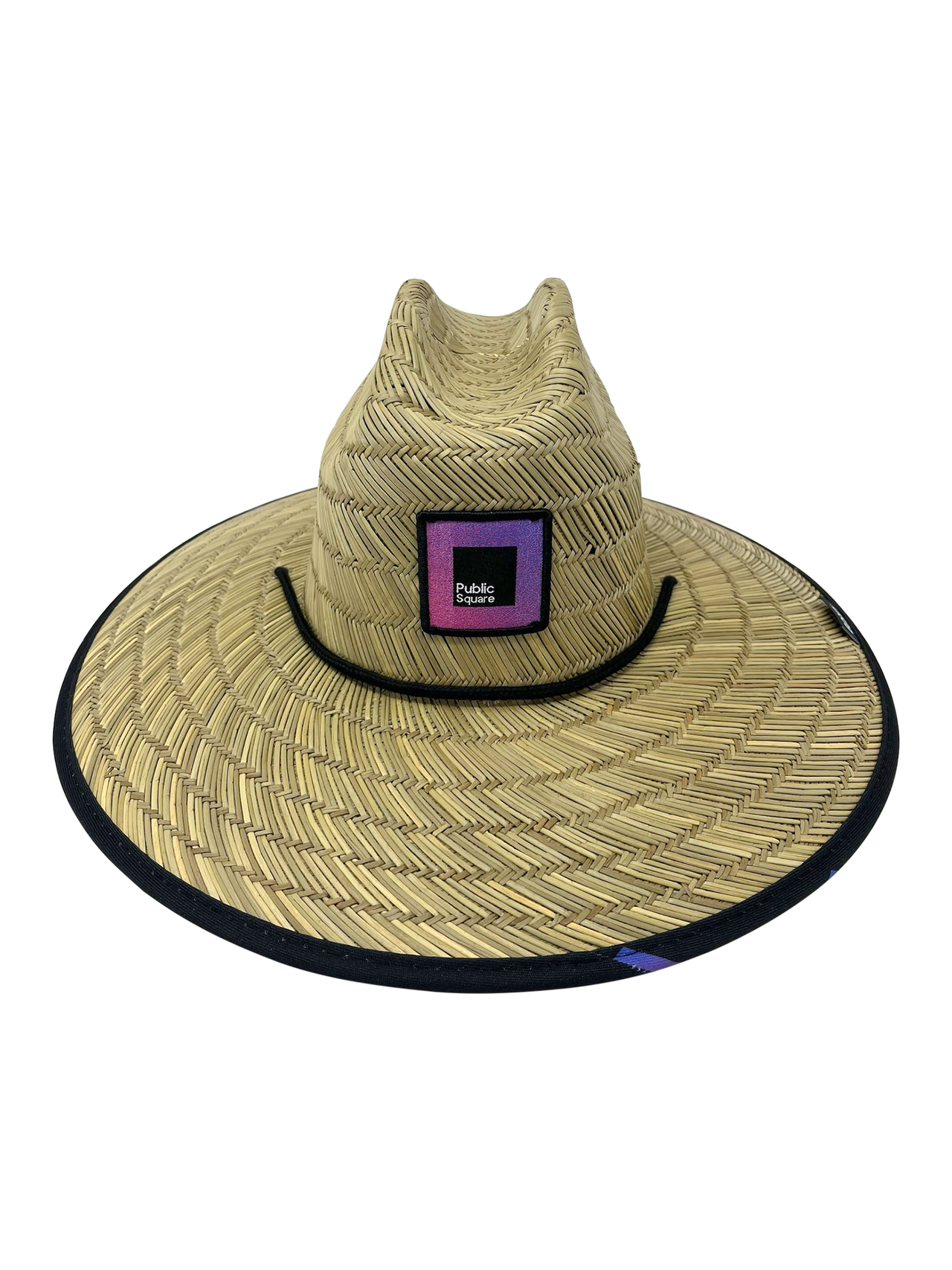Official Public Square x Bosky Premium Straw Shade Summer Beach Hat