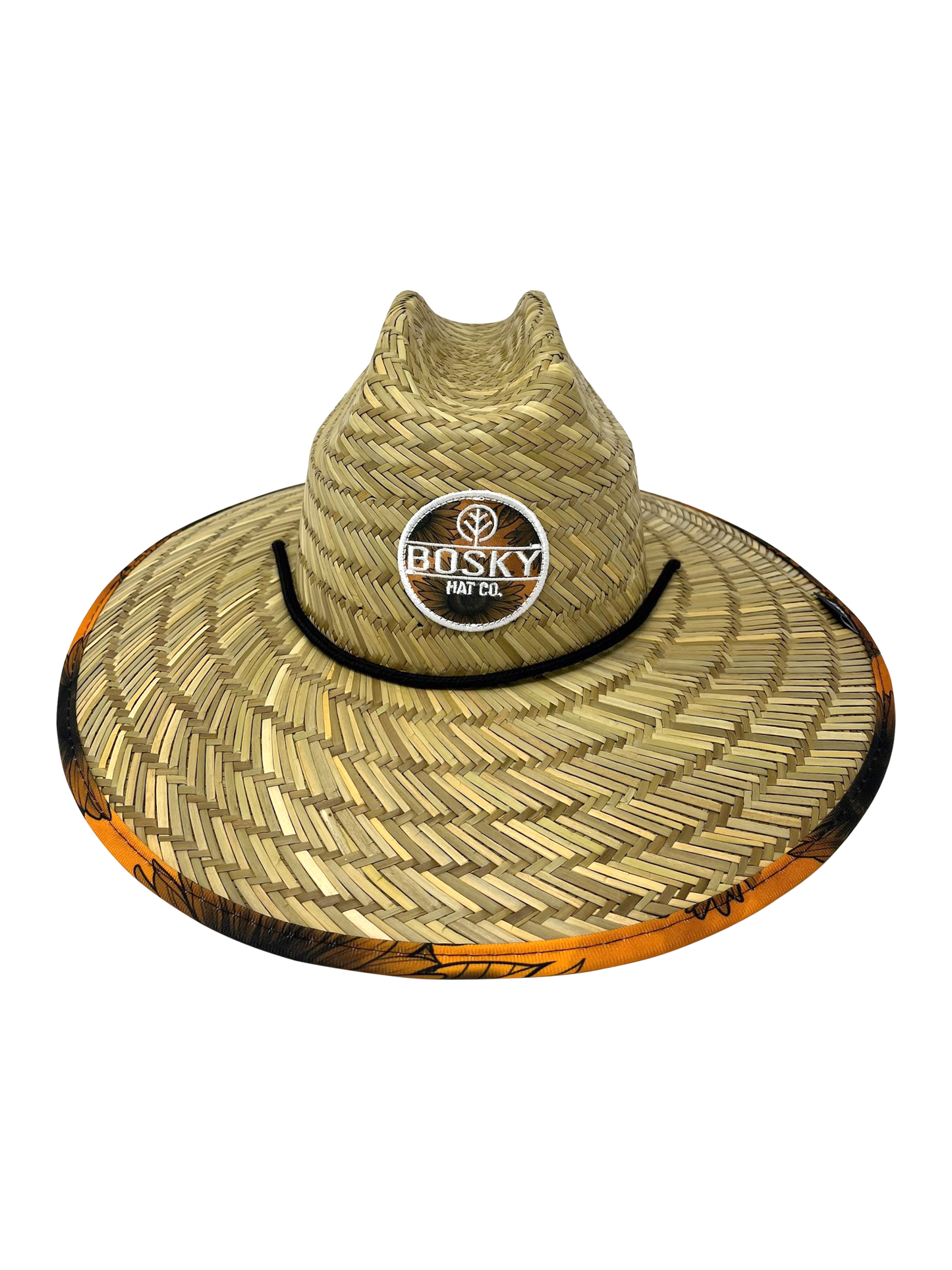 Vintage Sunflower Straw Hat