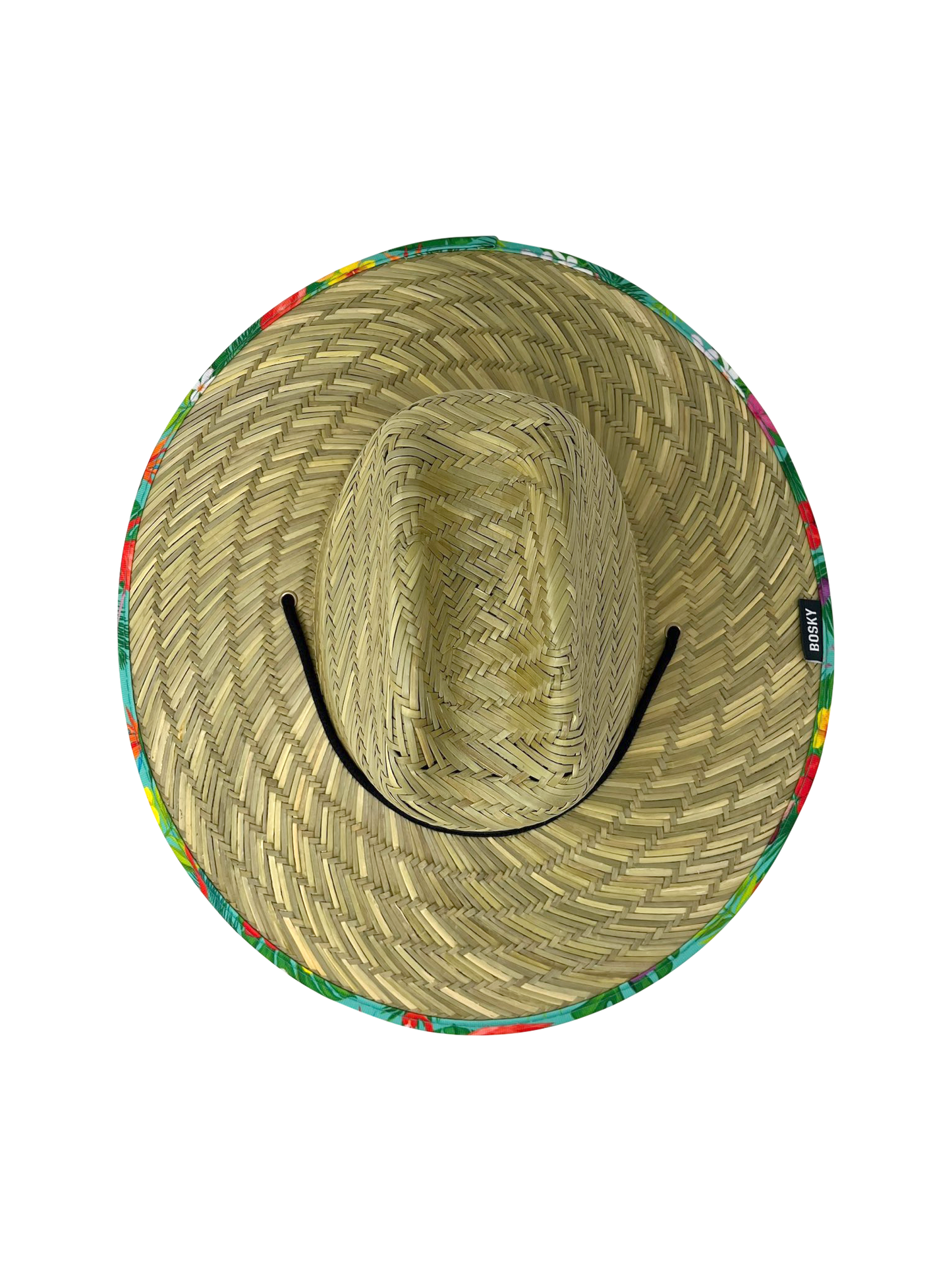 Tropical Flamingo Straw Hat