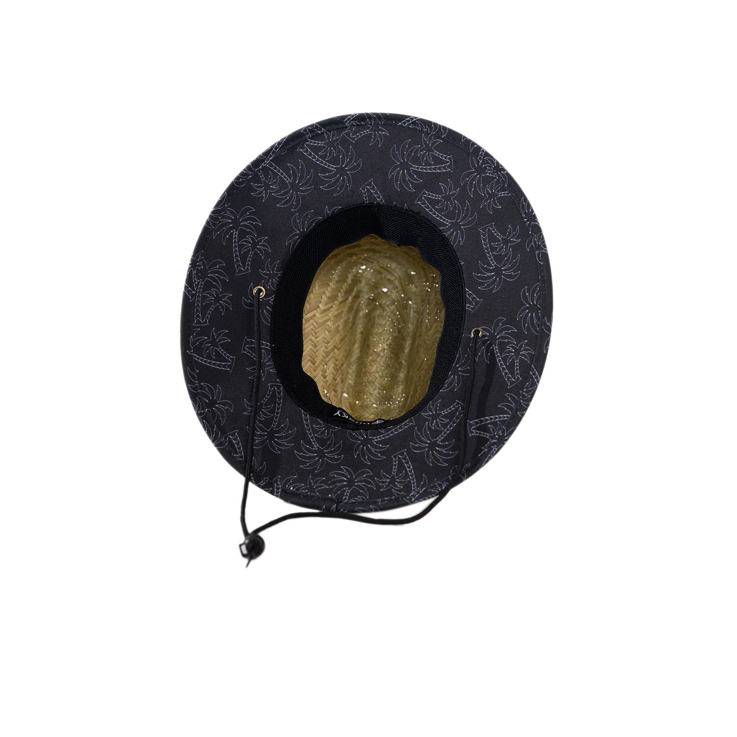 Dark Palms - Kids Straw Hat