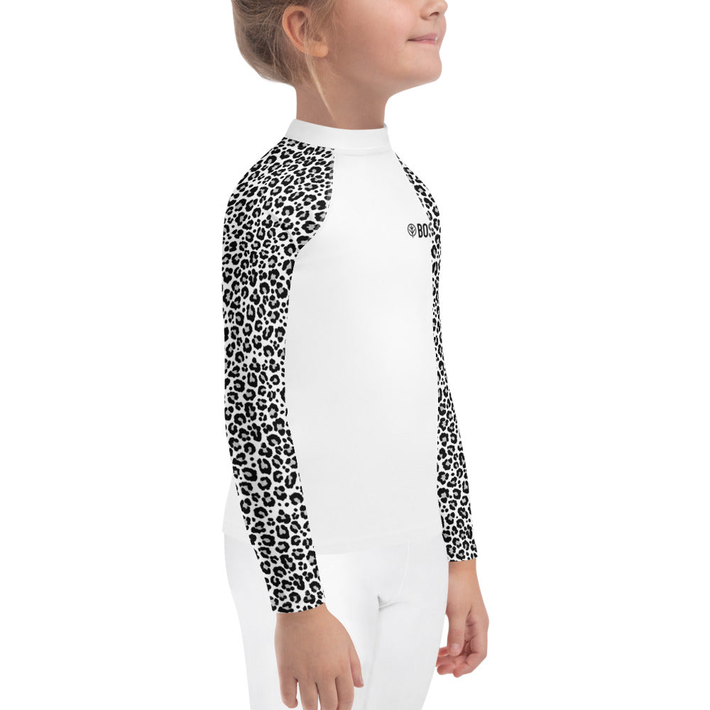 Snow Leopard Kid's Rash Guard