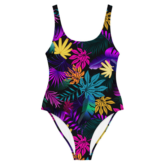 Neon Forest One-Piece Women's Swimsuit