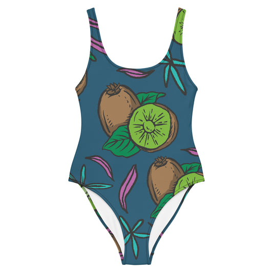 Kiwi Summer One-Piece Women's Swimsuit