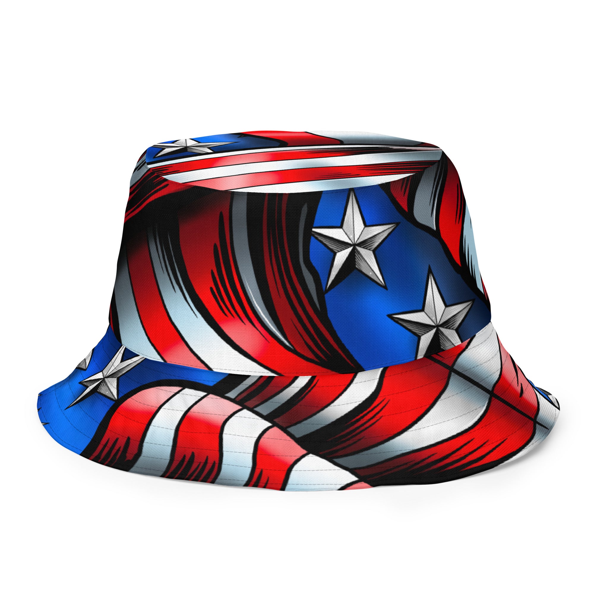 Super American Reversible bucket hat