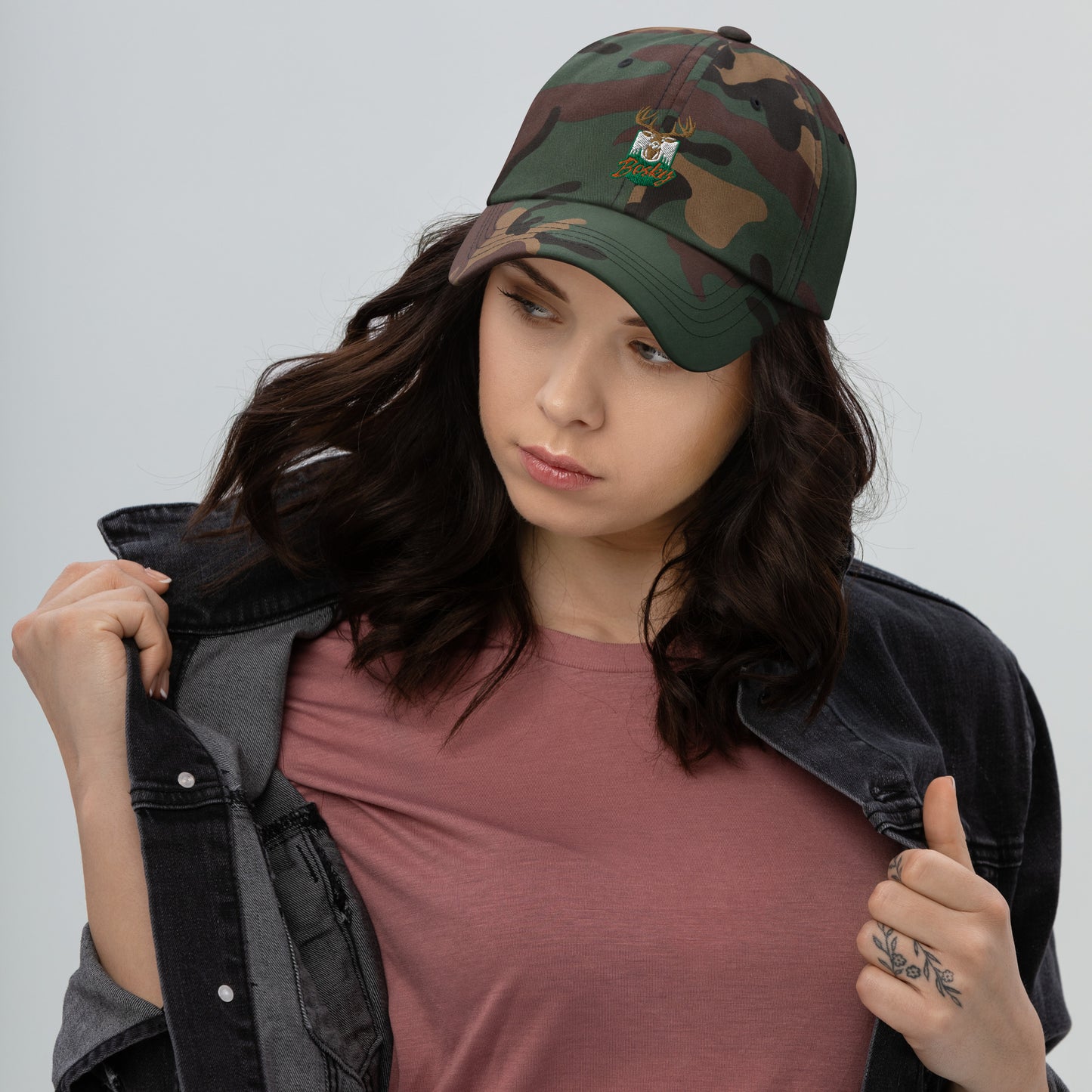 Deer Hunter Cotton Twill Ball Cap Hat