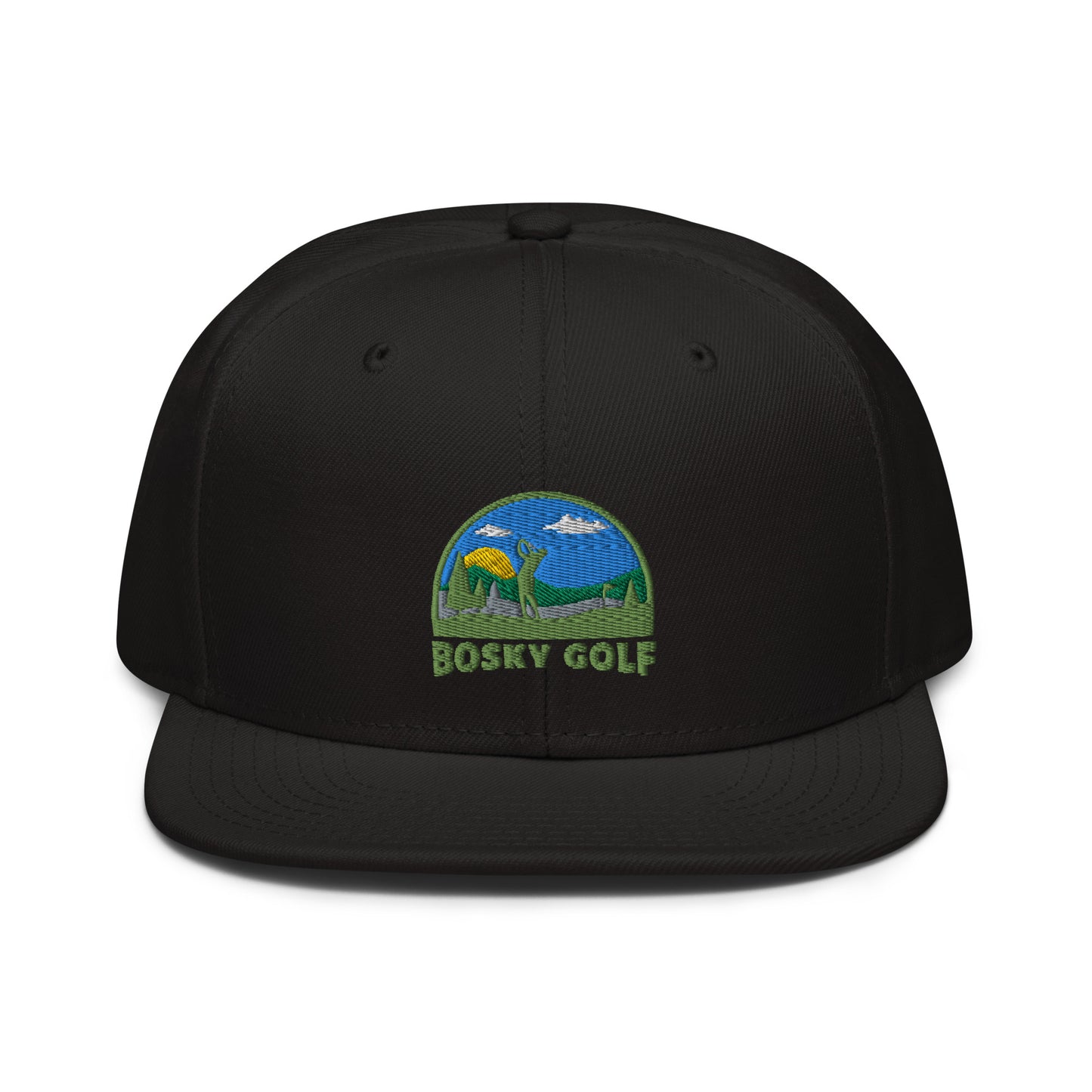 Bosky Golf Snapback Ball Cap Hat