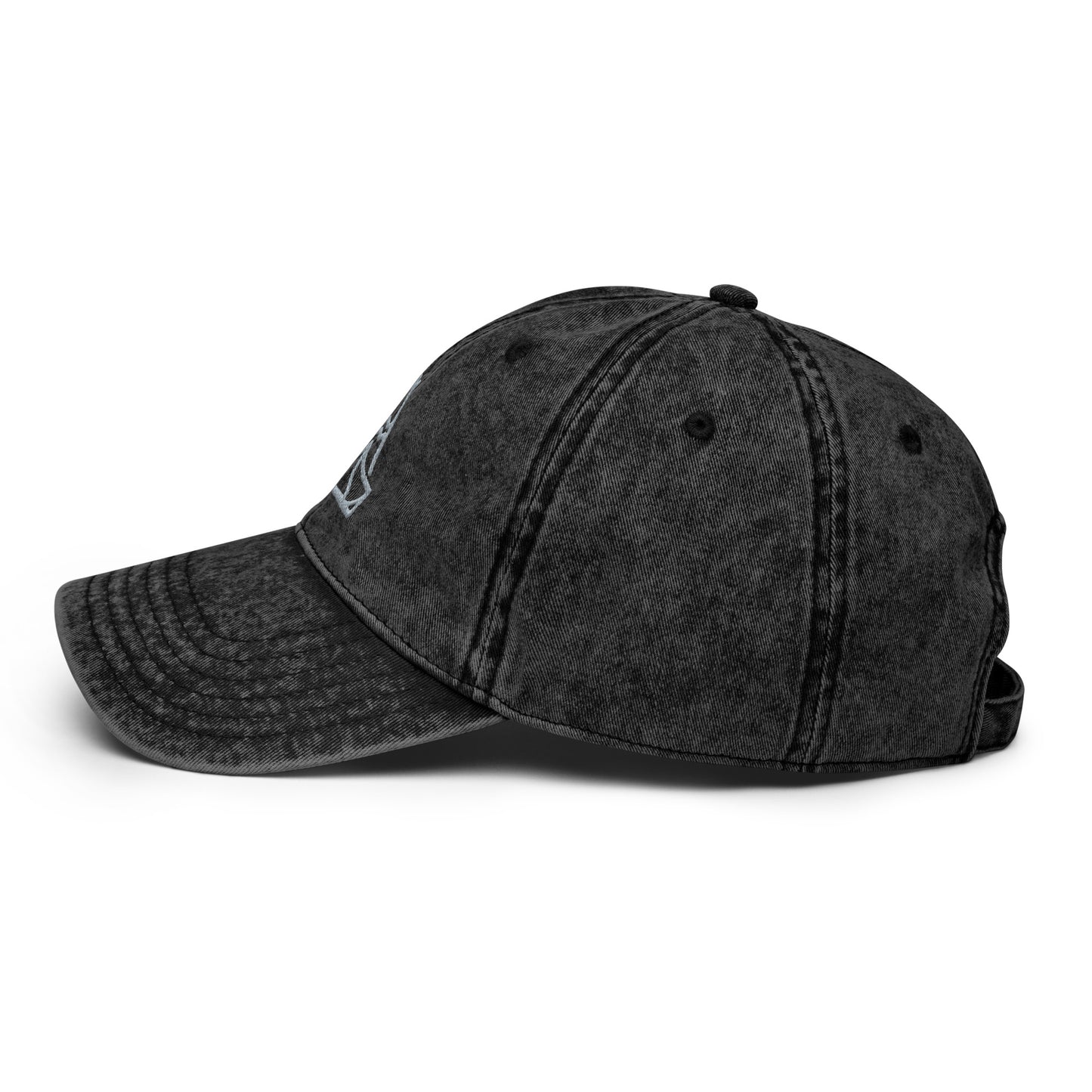 Teepee Camping Vintage Cotton Twill Ball Cap Hat