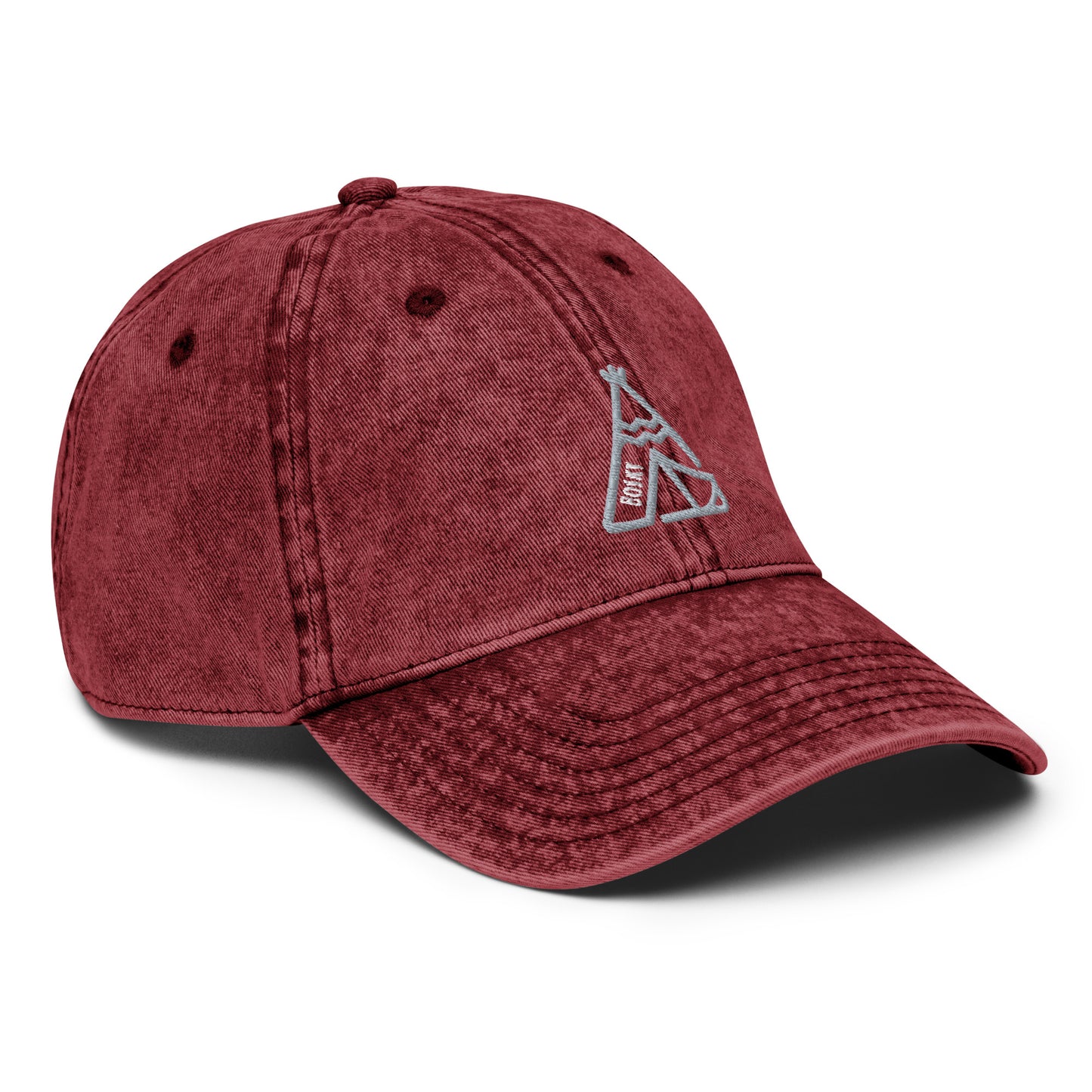 Teepee Camping Vintage Cotton Twill Ball Cap Hat