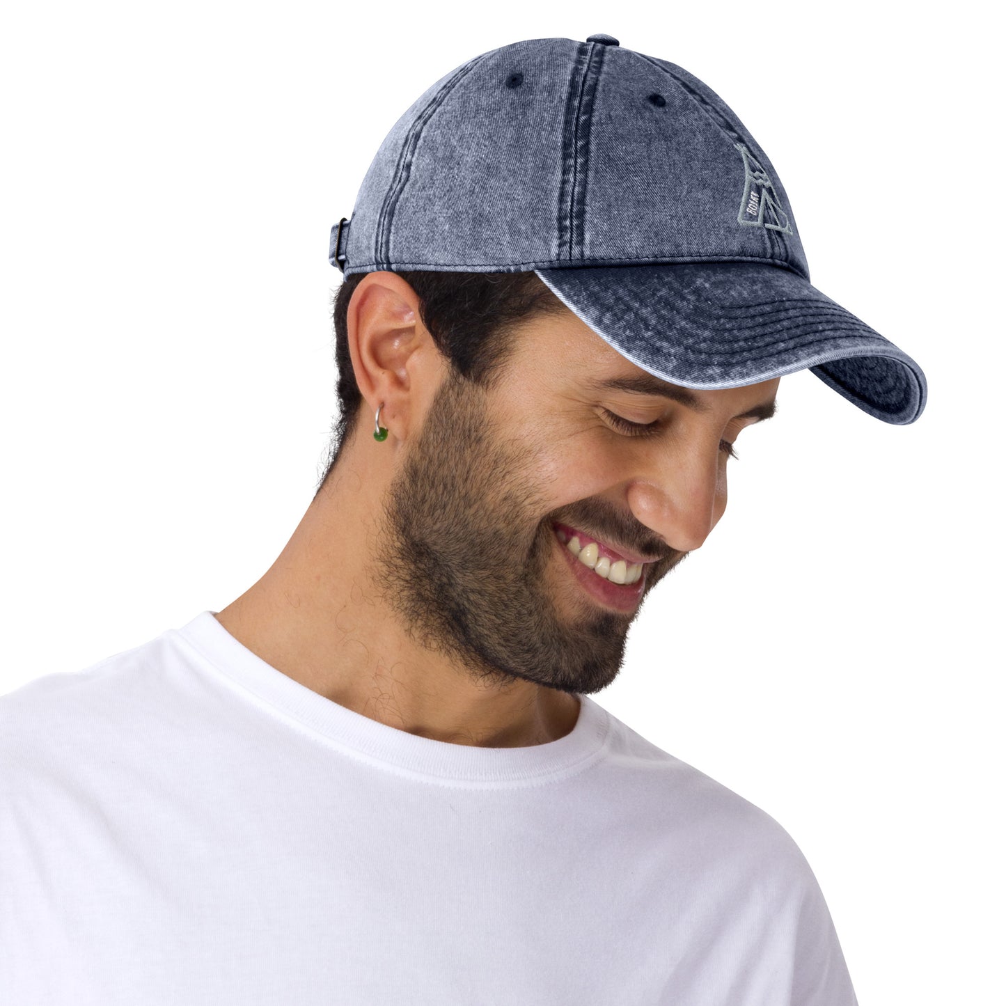 Teepee Camping Vintage Cotton Twill Ball Cap Hat