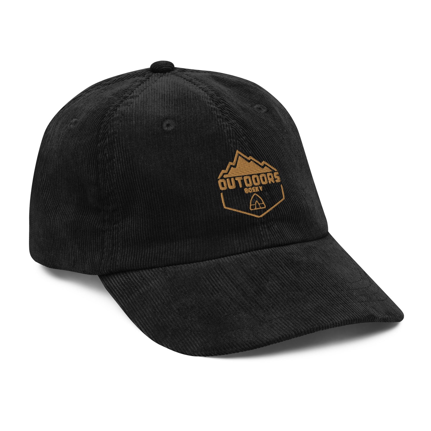 Outdoors Vintage Corduroy Ball Cap Hat