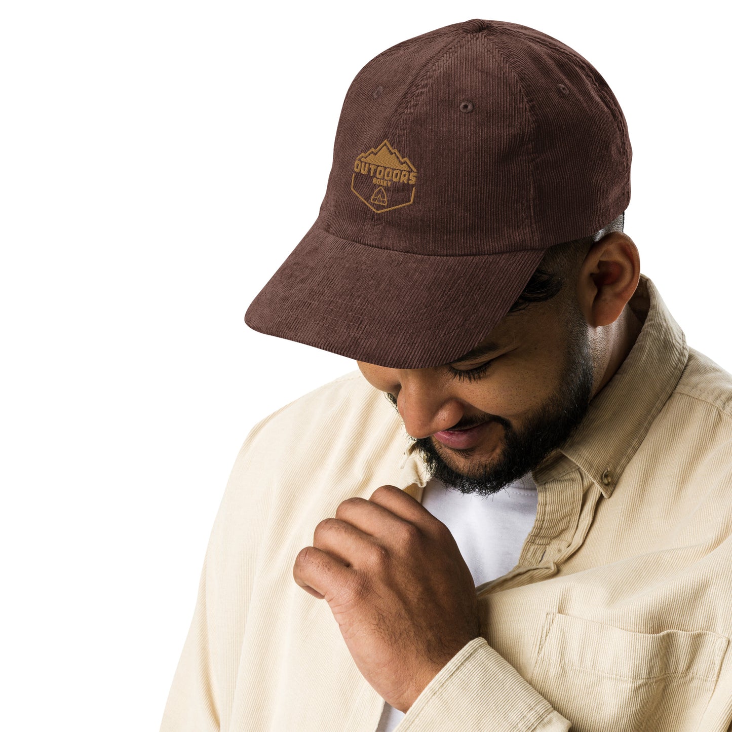 Outdoors Vintage Corduroy Ball Cap Hat