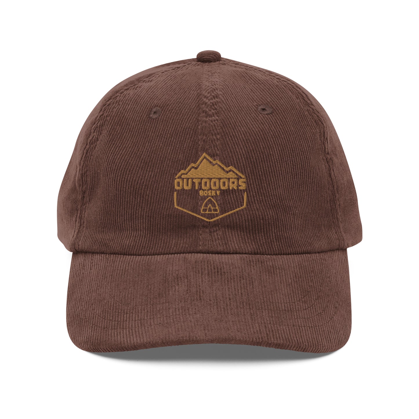 Outdoors Vintage Corduroy Ball Cap Hat