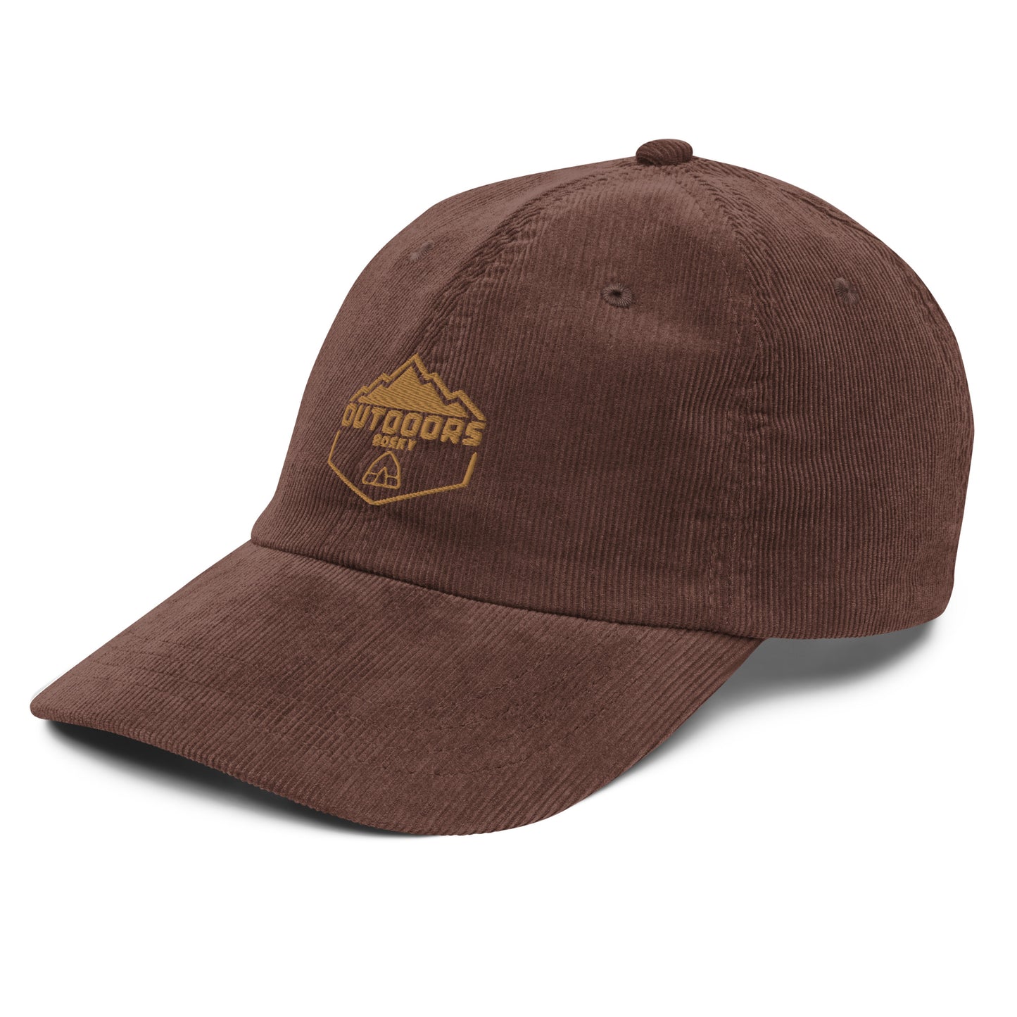 Outdoors Vintage Corduroy Ball Cap Hat
