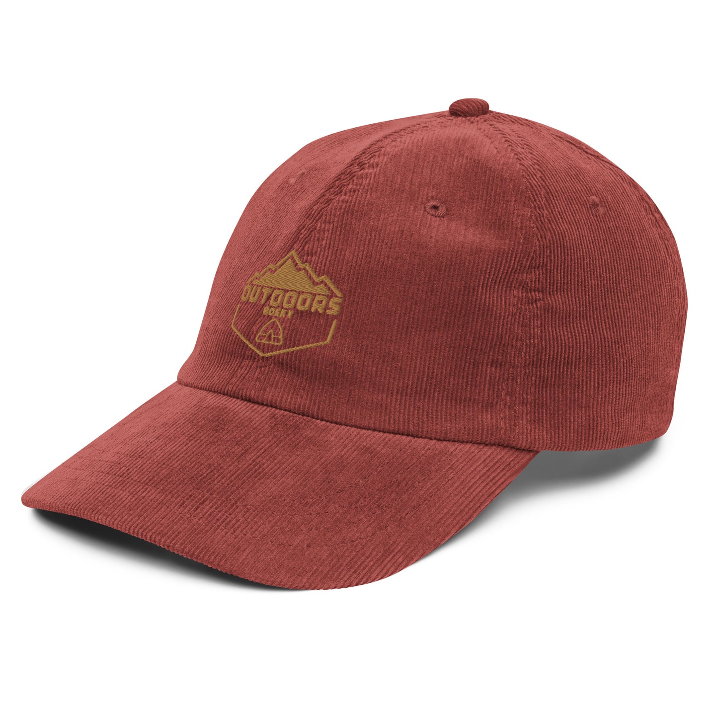 Outdoors Vintage Corduroy Ball Cap Hat
