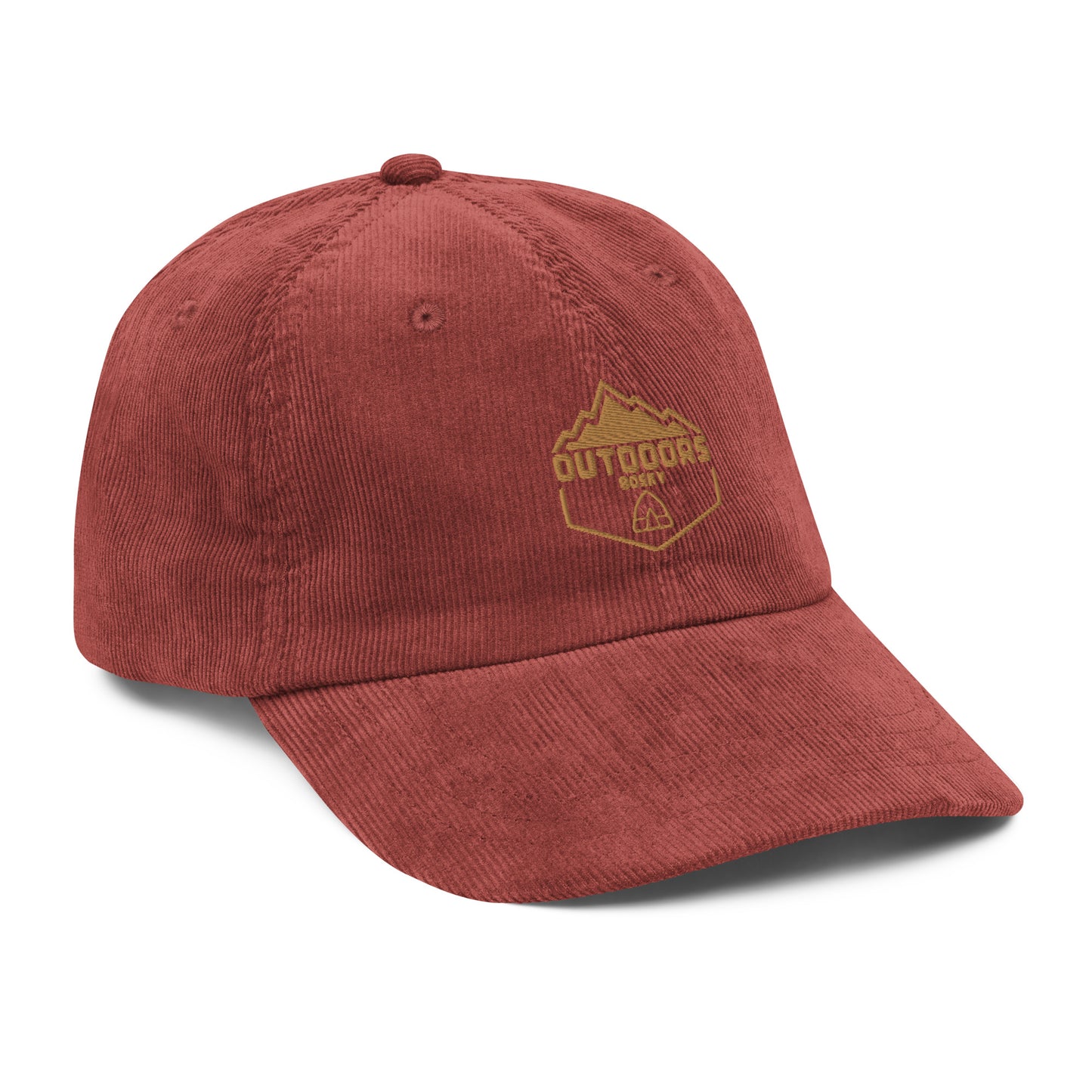 Outdoors Vintage Corduroy Ball Cap Hat