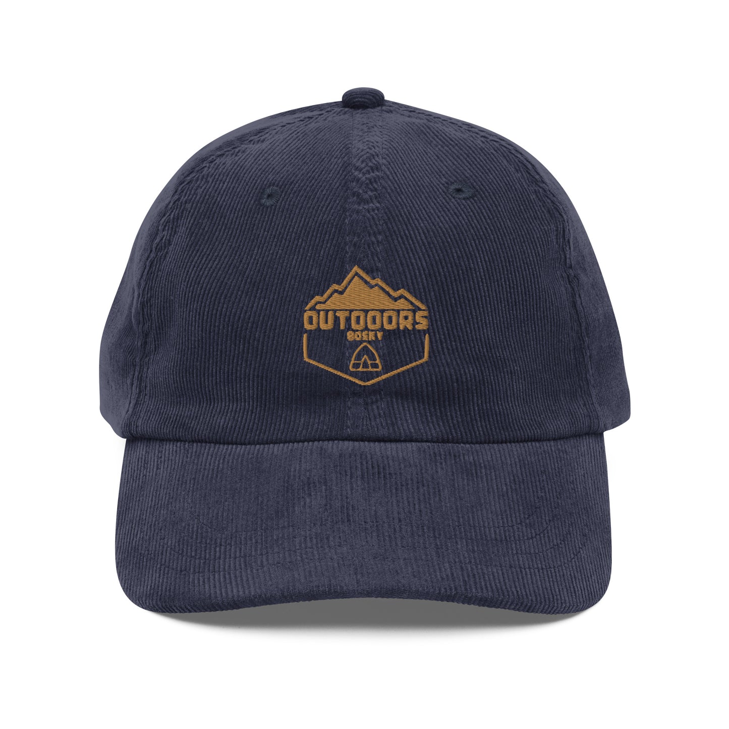 Outdoors Vintage Corduroy Ball Cap Hat