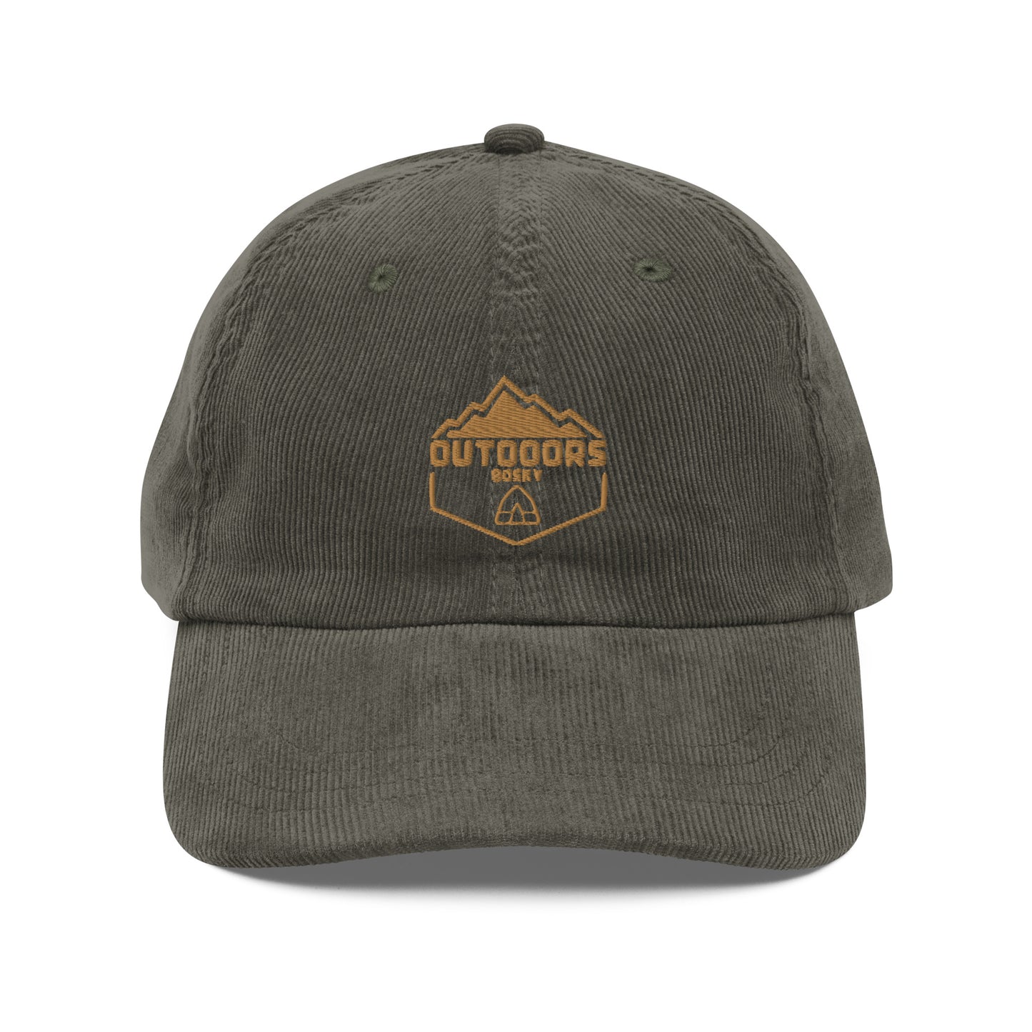 Outdoors Vintage Corduroy Ball Cap Hat