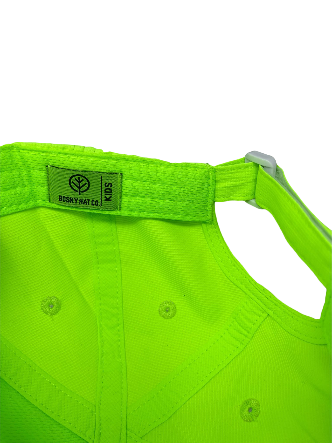 Kids Water Proof Safety Hat Neon Green