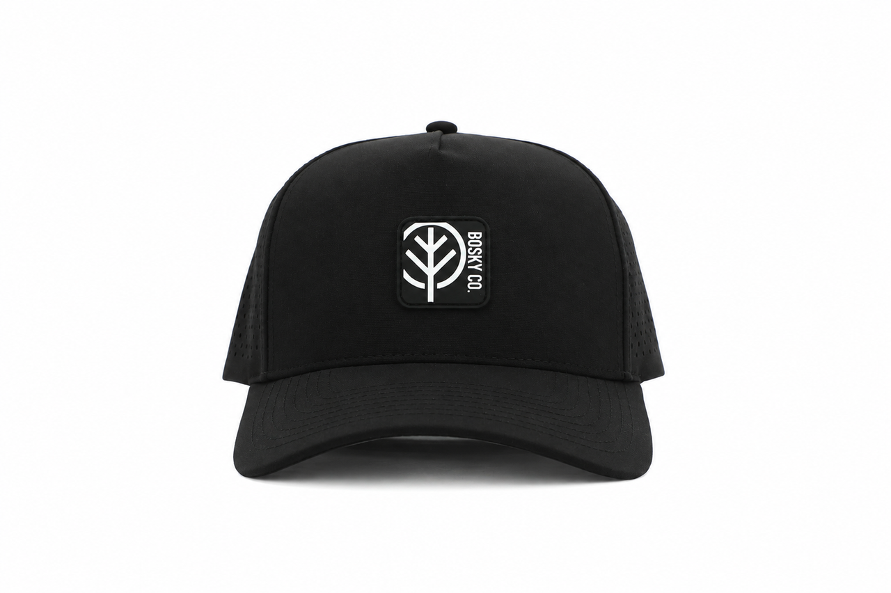 Bosky Water-Resistant Baseball Cap Snapback Golf Running Workout