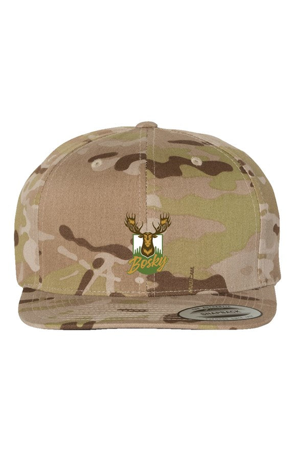 Moose Hunter Camo Snapback