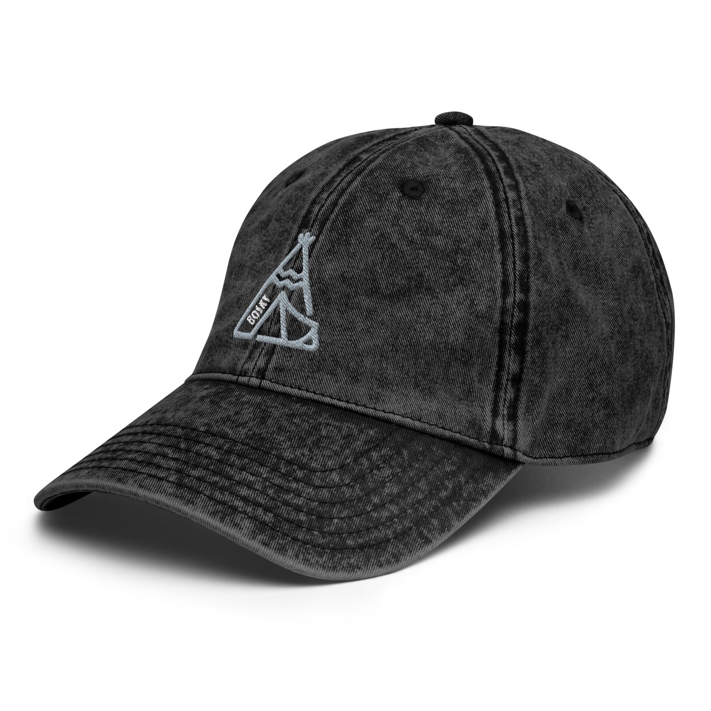 Teepee Camping Vintage Cotton Twill Ball Cap Hat