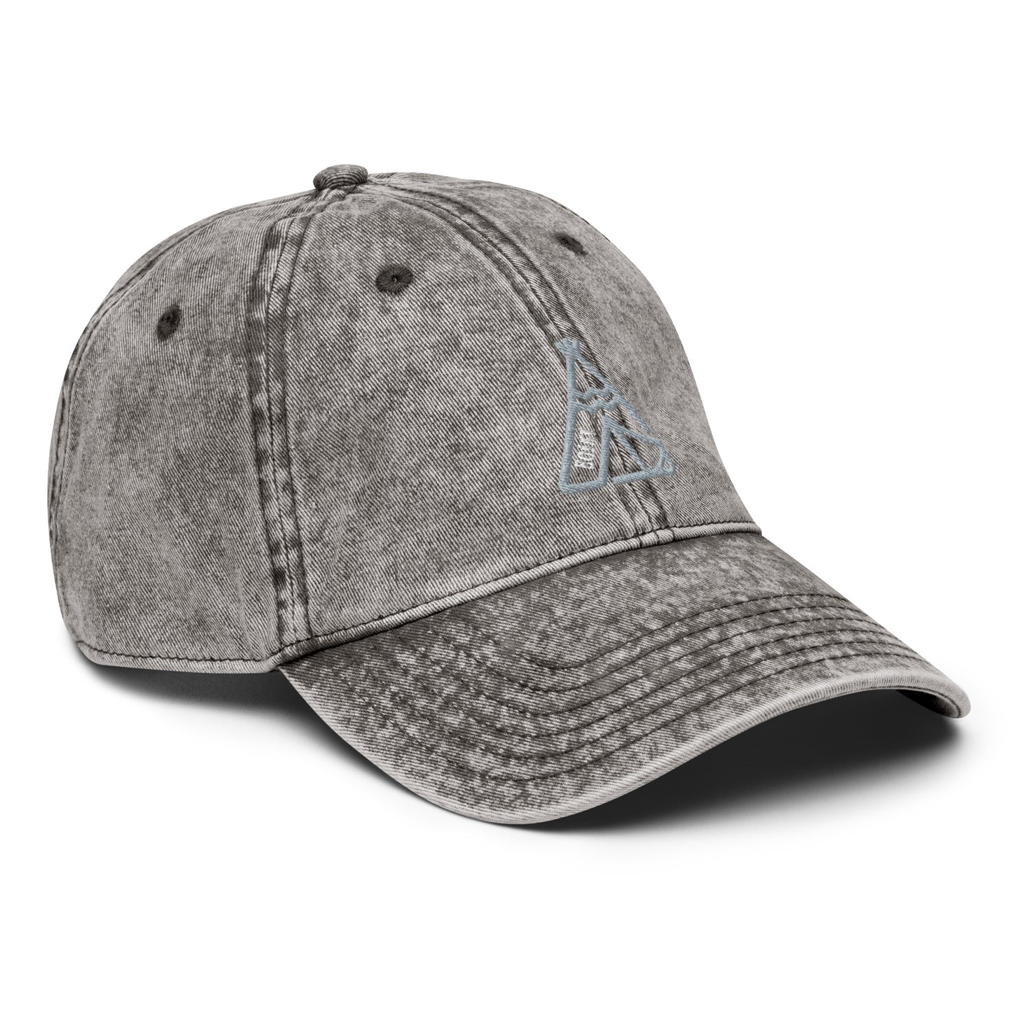 Teepee Camping Vintage Cotton Twill Ball Cap Hat