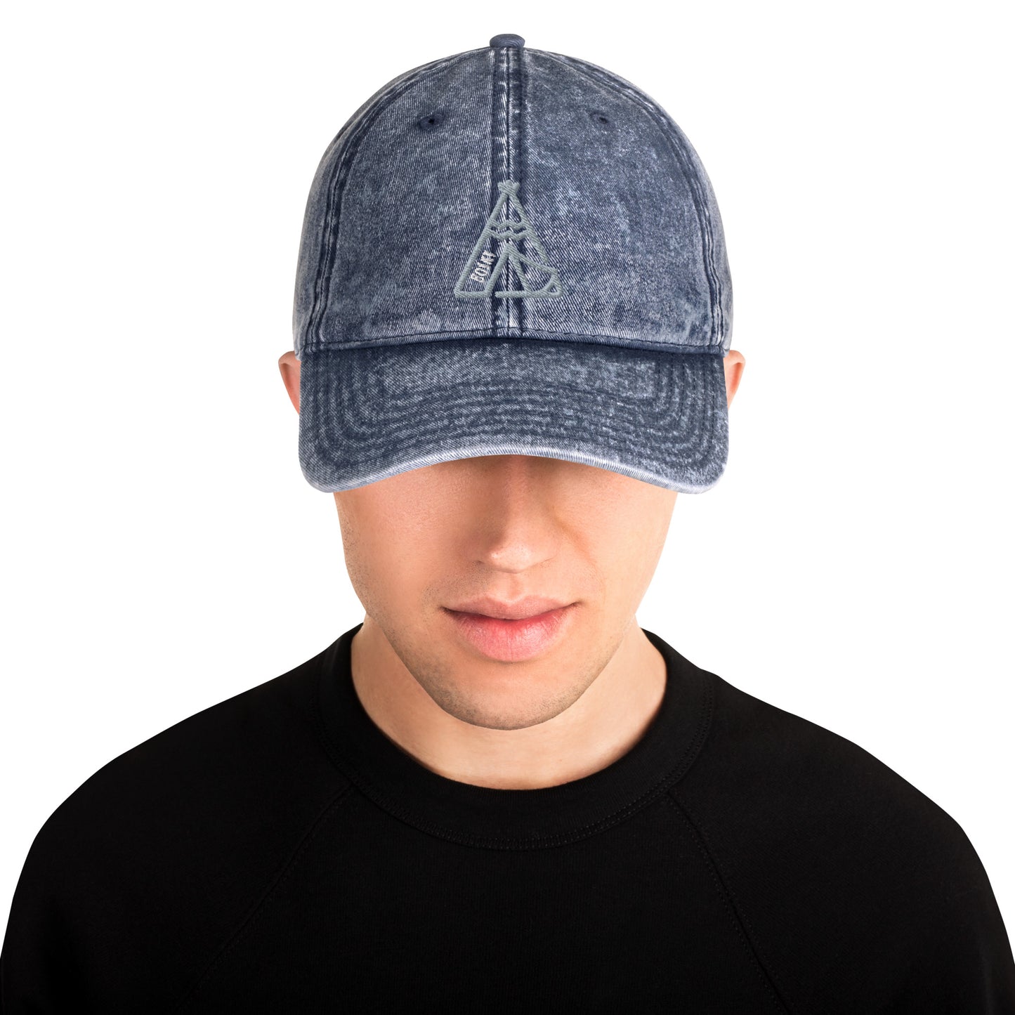 Teepee Camping Vintage Cotton Twill Ball Cap Hat