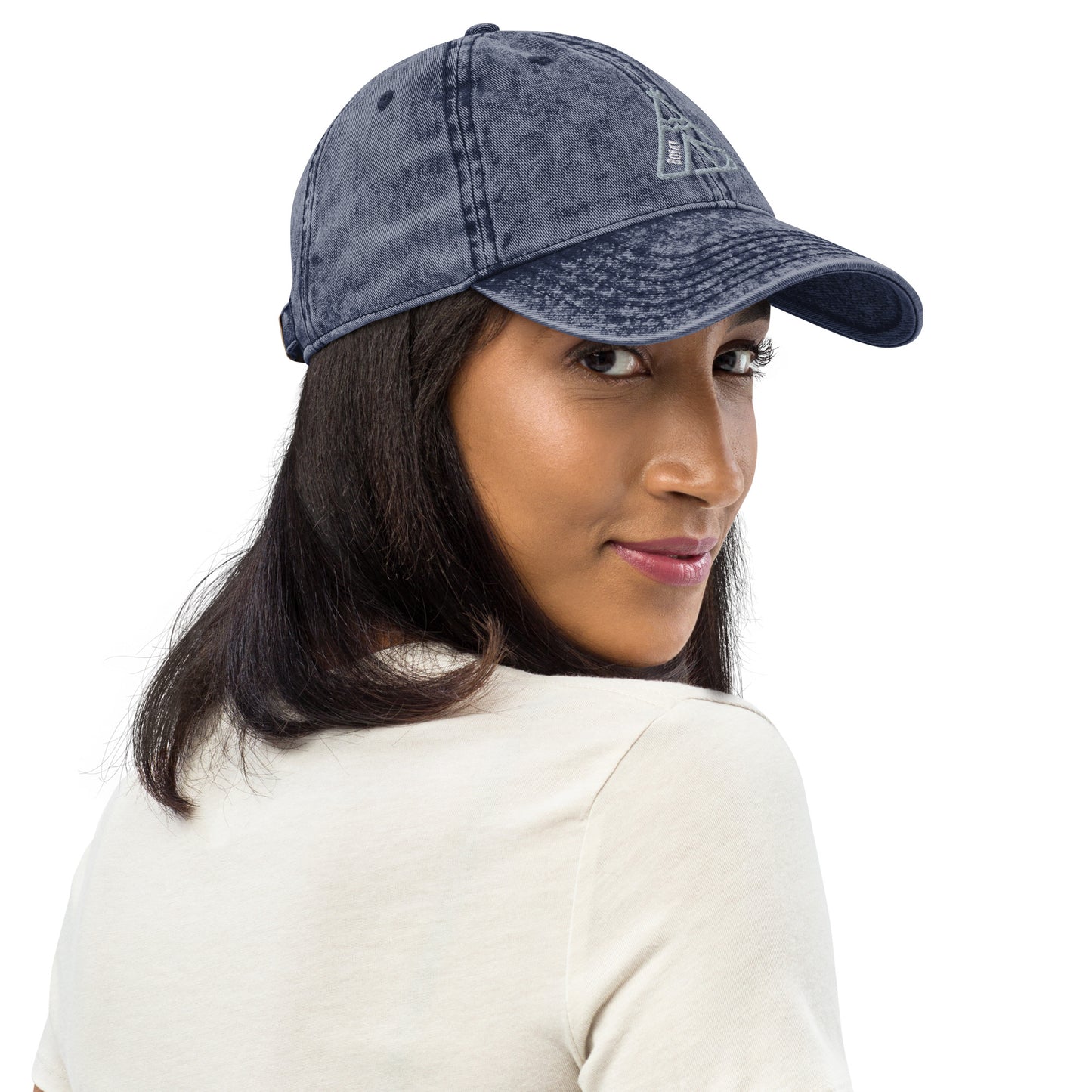 Teepee Camping Vintage Cotton Twill Ball Cap Hat
