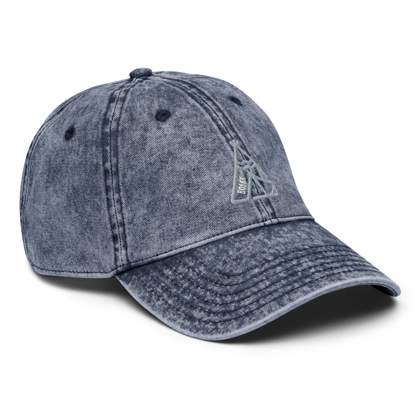 Teepee Camping Vintage Cotton Twill Ball Cap Hat